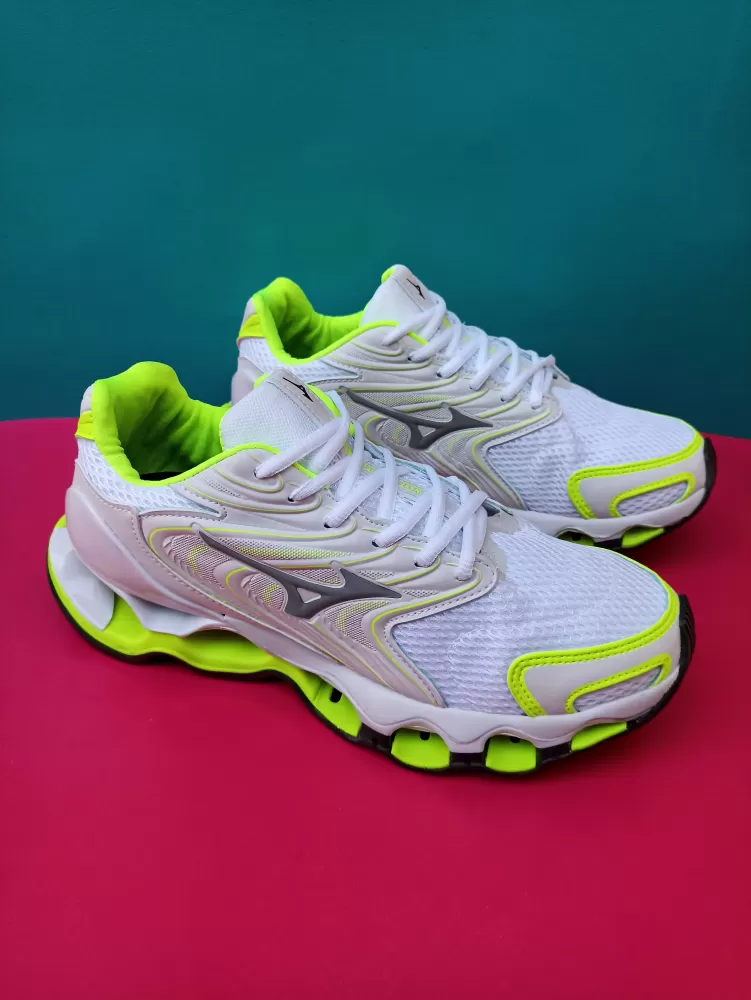 Visao Moda Calcados Tenis Mizuno Wave Prophecy 12S Refletivo Promocao lojazap